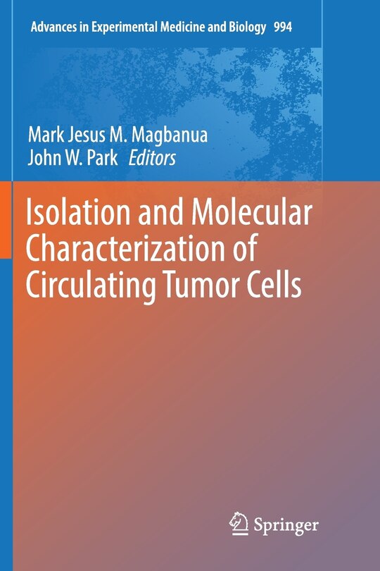 Couverture_Isolation And Molecular Characterization Of Circulating Tumor Cells