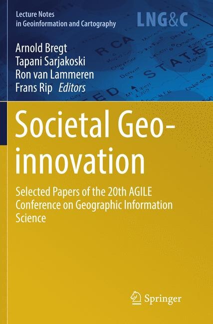 Front cover_Societal Geo-innovation