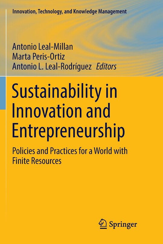 Couverture_Sustainability in Innovation and Entrepreneurship