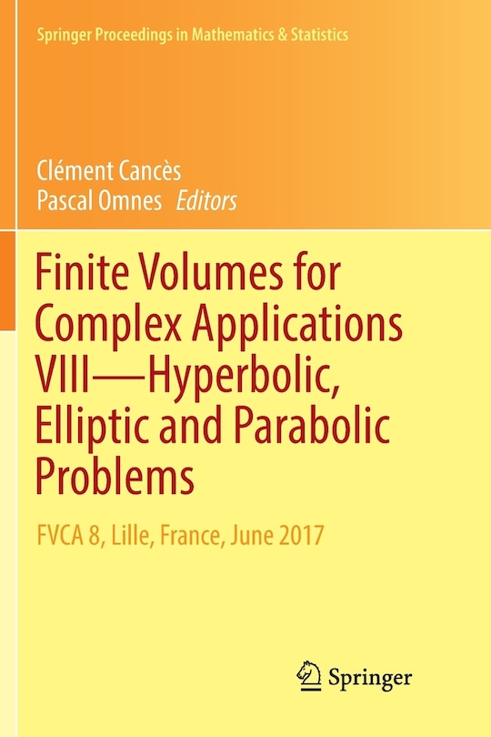 Front cover_Finite Volumes For Complex Applications Viii - Hyperbolic, Elliptic And Parabolic Problems