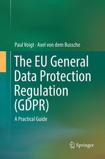 Front cover_The Eu General Data Protection Regulation (gdpr)