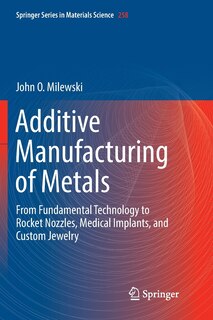 Front cover_Additive Manufacturing of Metals