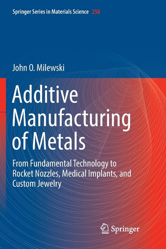 Front cover_Additive Manufacturing of Metals