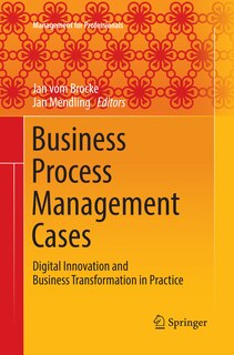 Couverture_Business Process Management Cases