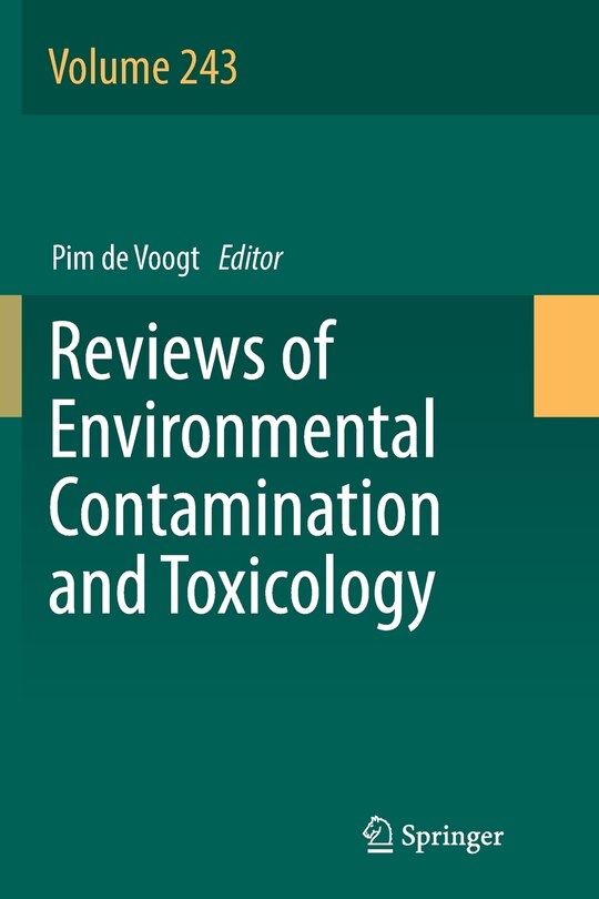 Couverture_Reviews Of Environmental Contamination And Toxicology Volume 243