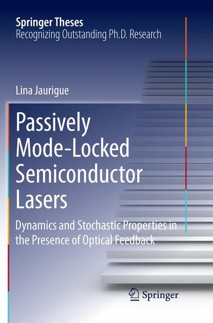 Couverture_Passively Mode-locked Semiconductor Lasers