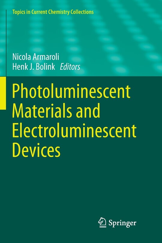 Couverture_Photoluminescent Materials And Electroluminescent Devices