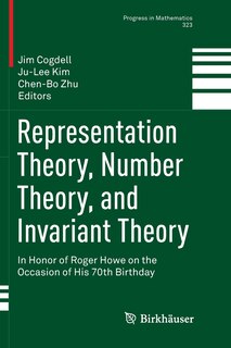 Couverture_Representation Theory, Number Theory, And Invariant Theory