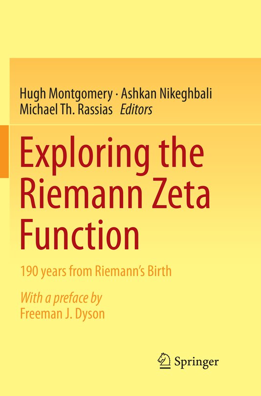Front cover_Exploring the Riemann Zeta Function