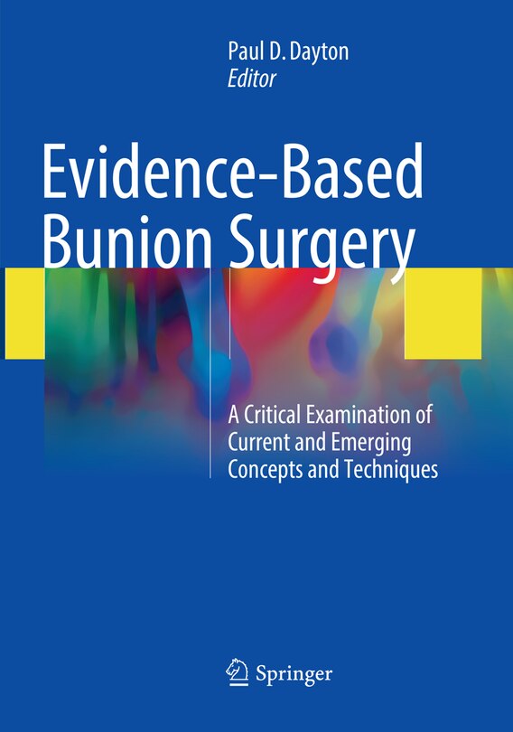Couverture_Evidence-Based Bunion Surgery