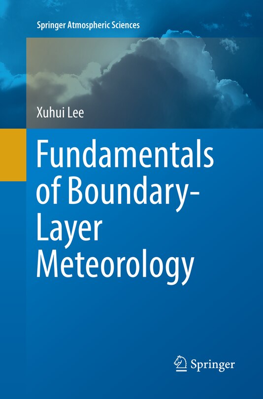 Couverture_Fundamentals Of Boundary-layer Meteorology
