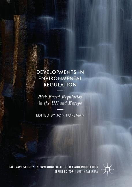 Front cover_Developments in Environmental Regulation