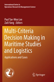 Couverture_Multi-Criteria Decision Making in Maritime Studies and Logistics