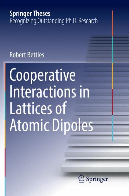 Couverture_Cooperative Interactions in Lattices of Atomic Dipoles