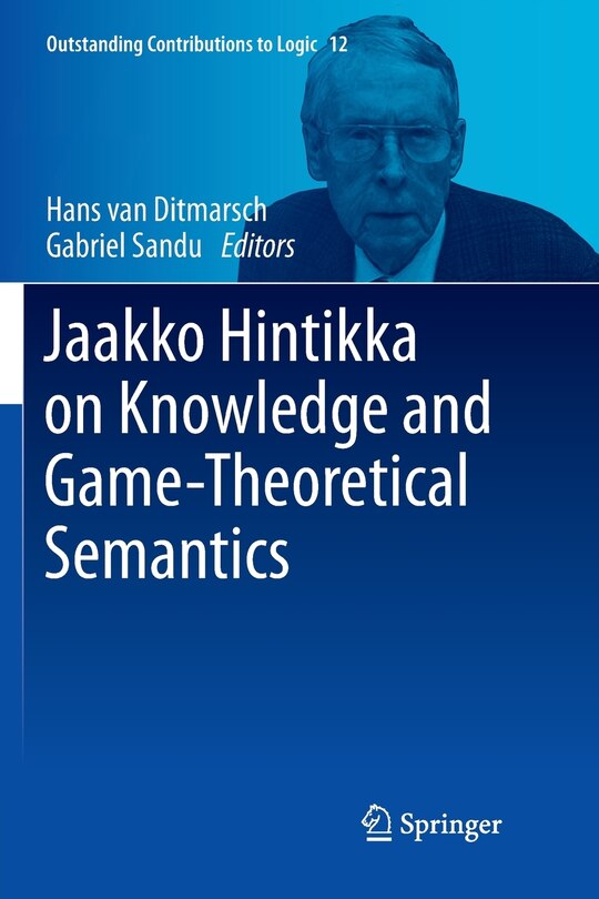 Front cover_Jaakko Hintikka On Knowledge And Game-theoretical Semantics