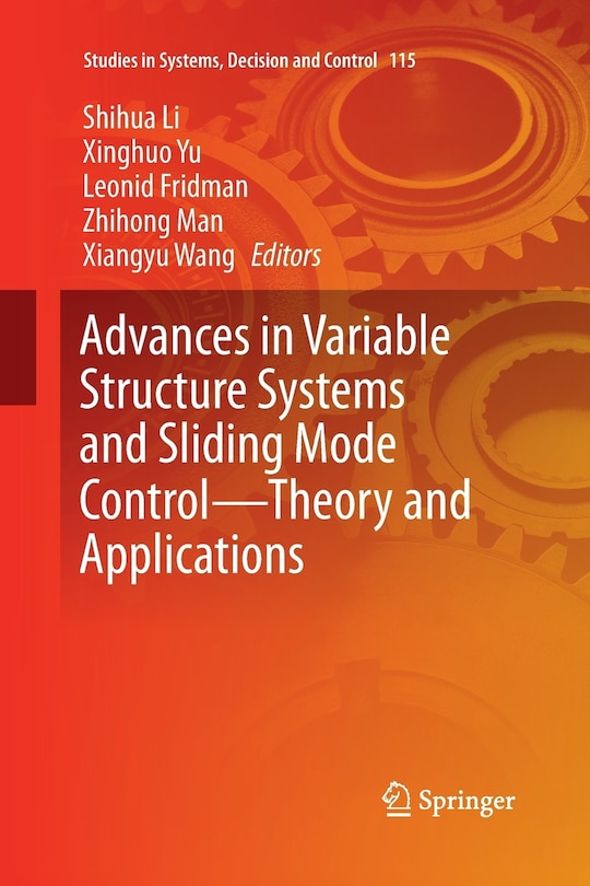 Couverture_Advances in Variable Structure Systems and Sliding Mode Control-Theory and Applications