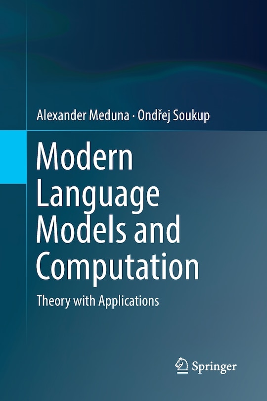 Front cover_Modern Language Models and Computation