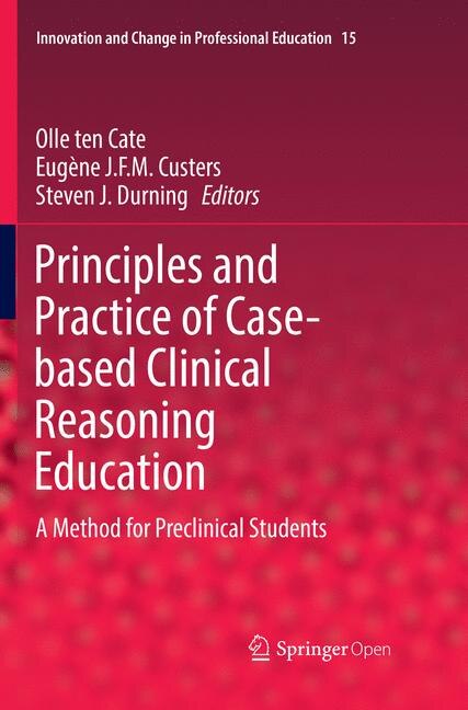 Couverture_Principles and Practice of Case-based Clinical Reasoning Education