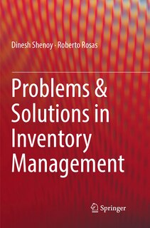Couverture_Problems and Solutions in Inventory Management
