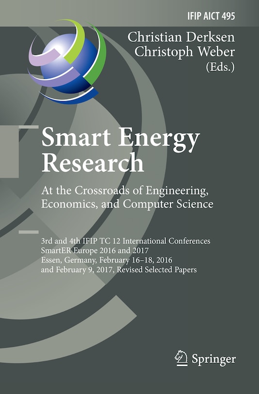 Couverture_Smart Energy Research. At the Crossroads of Engineering, Economics, and Computer Science