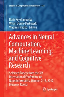 Couverture_Advances in Neural Computation, Machine Learning, and Cognitive Research