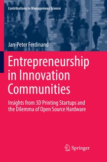Couverture_Entrepreneurship In Innovation Communities
