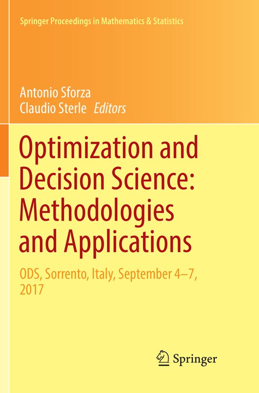 Couverture_Optimization and Decision Science