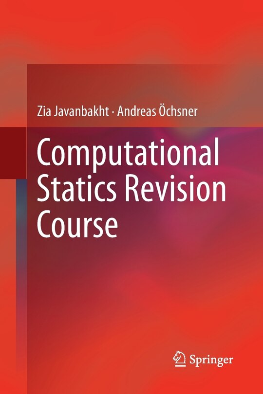 Front cover_Computational Statics Revision Course