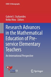 Couverture_Research Advances In The Mathematical Education Of Pre-service Elementary Teachers