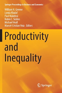 Couverture_Productivity And Inequality