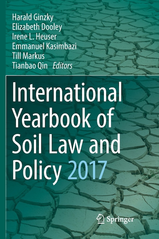Front cover_International Yearbook Of Soil Law And Policy 2017