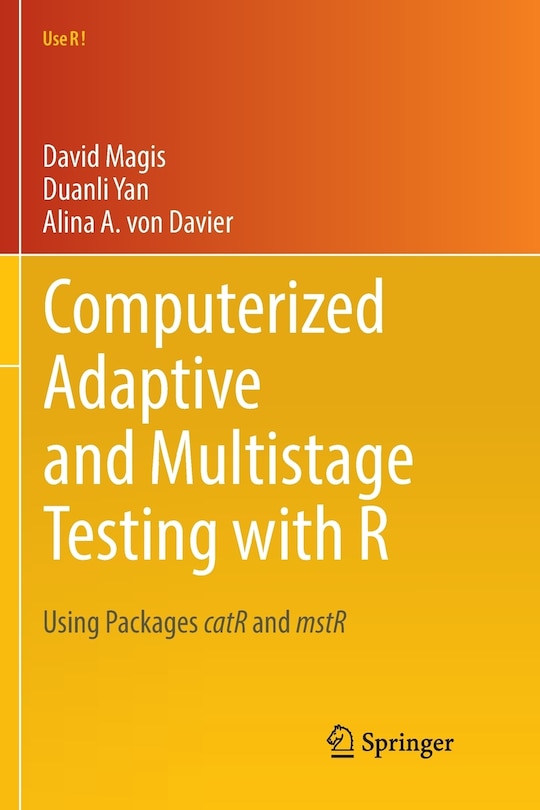 Front cover_Computerized Adaptive and Multistage Testing with R