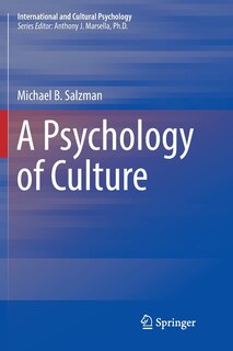 Front cover_A Psychology Of Culture