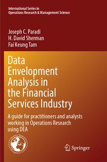 Couverture_Data Envelopment Analysis in the Financial Services Industry