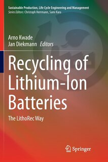 Front cover_Recycling Of Lithium-ion Batteries