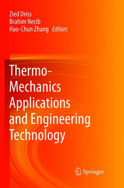 Front cover_Thermo-mechanics Applications And Engineering Technology