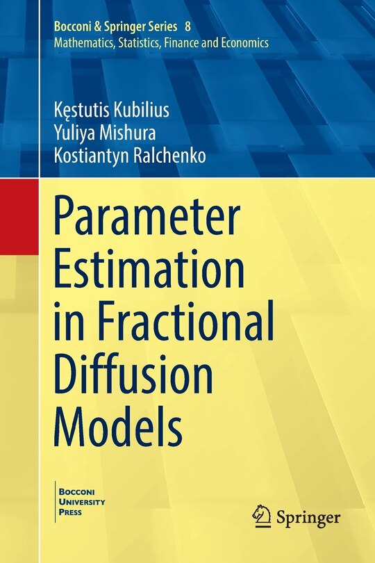 Front cover_Parameter Estimation In Fractional Diffusion Models