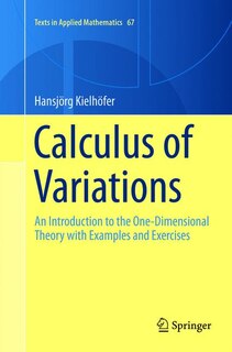 Couverture_Calculus Of Variations