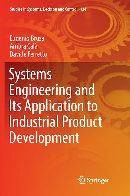 Couverture_Systems Engineering And Its Application To Industrial Product Development