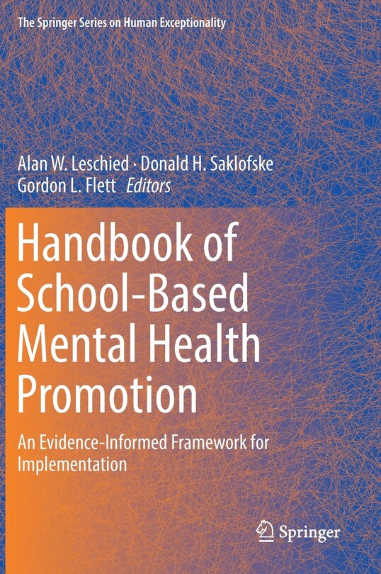 Front cover_Handbook Of School-based Mental Health Promotion