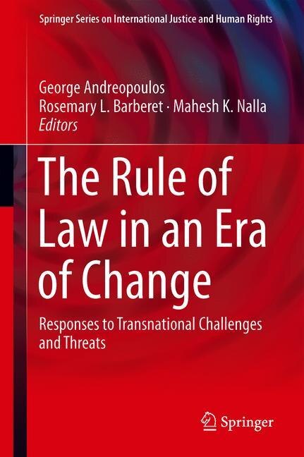 Front cover_The Rule Of Law In An Era Of Change