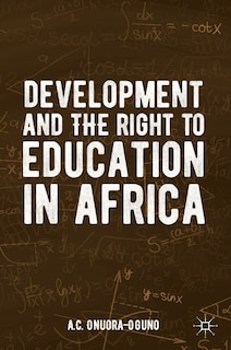 Front cover_Development And The Right To Education In Africa