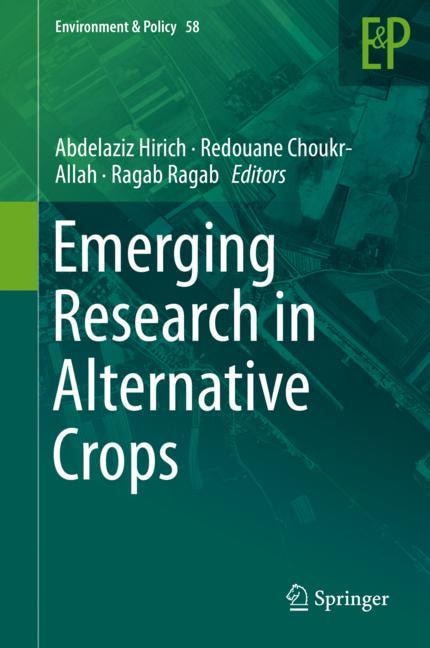 Front cover_Emerging Research In Alternative Crops