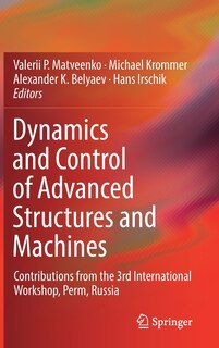 Front cover_Dynamics and Control of Advanced Structures and Machines