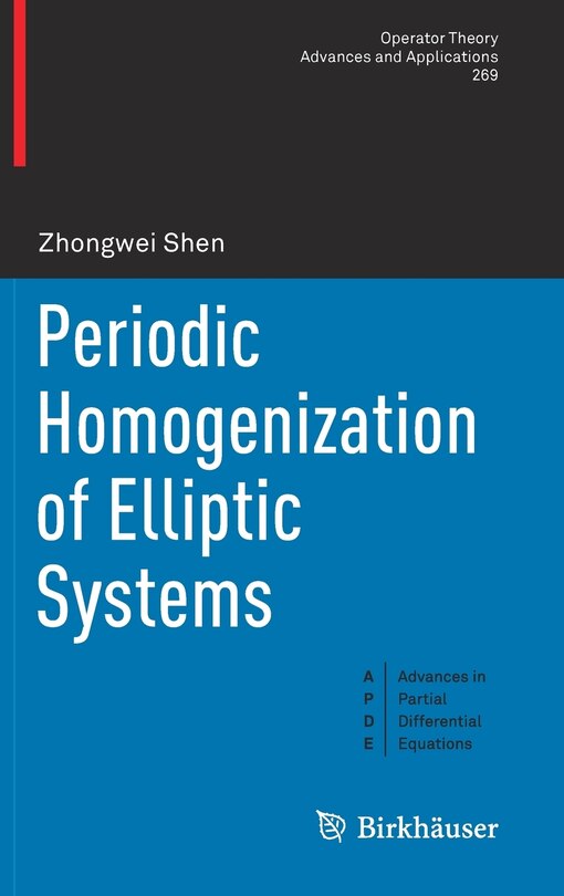 Couverture_Periodic Homogenization Of Elliptic Systems