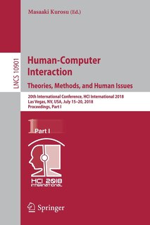 Front cover_Human-Computer Interaction. Theories, Methods, and Human Issues