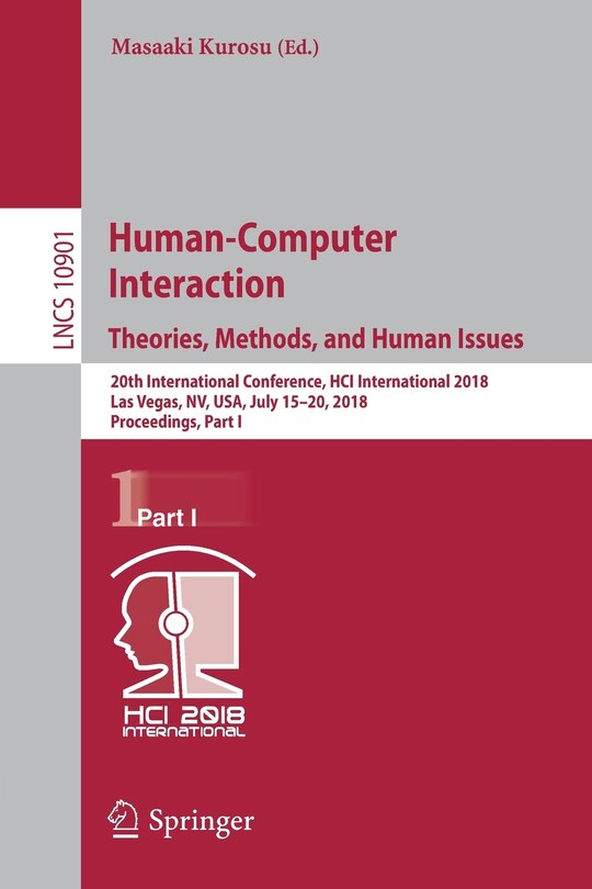 Front cover_Human-Computer Interaction. Theories, Methods, and Human Issues