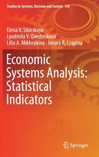Front cover_Economic Systems Analysis