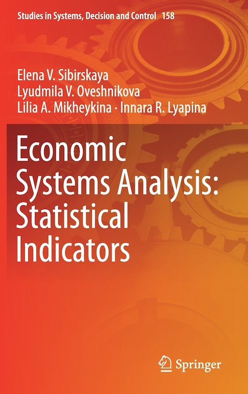 Front cover_Economic Systems Analysis