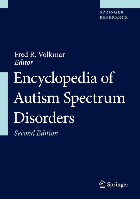 Couverture_Encyclopedia Of Autism Spectrum Disorders